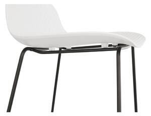 Bílá barová židle Kokoon Slade, výška 85 cm