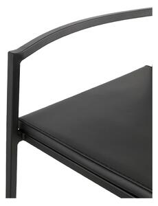 Černá barová židle Kokoon Caro Mini, výška sedáku 65 cm