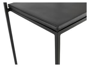Černá barová židle Kokoon Caro Mini, výška sedáku 65 cm