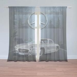 Sablio Záclony Mercedes-Benz 300 SL V lese: 2ks 150x250cm