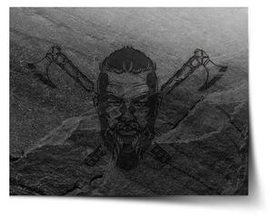 Sablio Plakát Vikingové Stone - 60x40 cm