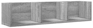 Nástěnná skříňka šedá sonoma 75 x 18 x 16,5 cm kompozitní dřevo