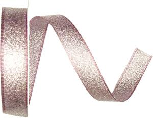 Stuha taftová HIGH SOCIETY LIGHT PINK růžová 15mm x 2m (11,-Kč/m)