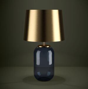 Eglo 390064 - Stolní lampa CUITE 1xE27/40W/230V zlatá/modrá