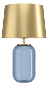 Eglo 390064 - Stolní lampa CUITE 1xE27/40W/230V zlatá/modrá