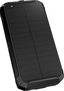Power Bank s bezdr. nabíjením a sol. panelem Power Delivery 15W/10000 mAh černá