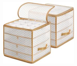 Set úložných boxů na vánoční koule RFB029A02 (2 ks)