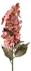 Růžová umělá rostlina hortenzie – 71 cm