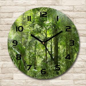 Skleněné hodiny kulaté Tropický les pl_zso_30_c-f_72098525