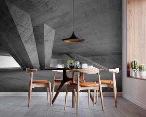 Fototapeta Betonová místnost se sloupy, Fototapety s kamennou texturou, Populární fototapety, u72303 - Tapeko.co.cz