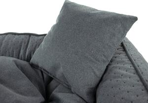 Vsepropejska Snug tmavě šedý pelech pro psa Barva: Tmavě-šedá, Rozměr (cm): 110 x 90