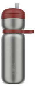 Nerezová sportovní láhev Twist, 600ml, Mepal, červená