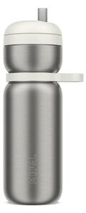 Nerezová sportovní láhev Twist, 600ml, Mepal, bílá
