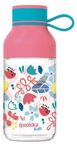 Dětská láhev Ice, 430ml, Quokka, květiny