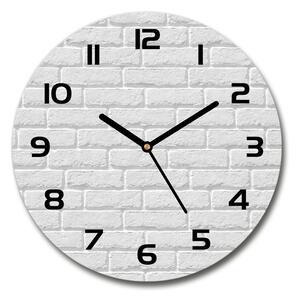 Skleněné hodiny na stěnu Zděná zeď pl_zso_30_c-f_84571096