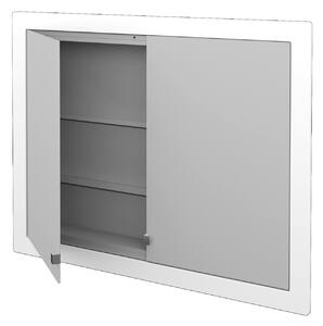 Dřevojas dvoudveřová galerka GRID GA2OE 100