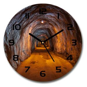 Skleněné hodiny kulaté Podvodní tunel pl_zso_30_c-f_85978893