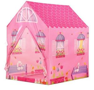 Růžový dětský stanový domek domů nebo na zahradu iPlay 8726
