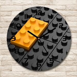 Skleněné hodiny kulaté Lego pl_zso_30_c-f_93866818