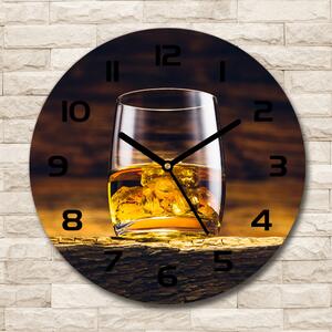 Skleněné hodiny na stěnu Bourbon ve sklenici pl_zso_30_c-f_95142140