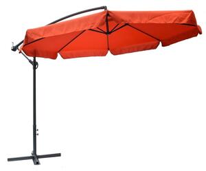 Rojaplast EXCLUSIVE 62752 Zahradní slunečník boční - terracota