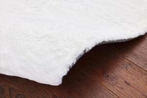Makro Abra Moderní kusový koberec Angelo Bílý Rozměr: 90x180 cm