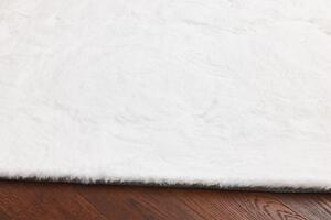 Makro Abra Moderní kusový koberec Angelo Bílý Rozměr: 90x180 cm