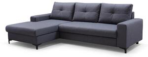 Rohová sedací souprava Abra (šedá) (L). Akce -25%