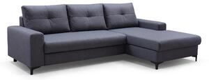 Rohová sedací souprava Abra (šedá) (P). Akce -25%