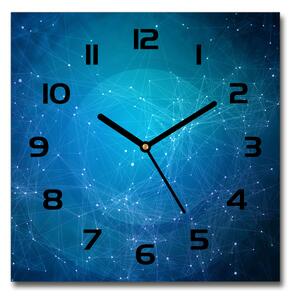 Skleněné hodiny čtverec Hvězdokupy pl_zsk_30x30_c-f_104704911