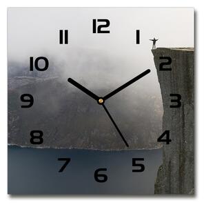 Skleněné hodiny čtverec Norský útes pl_zsk_30x30_c-f_106891246