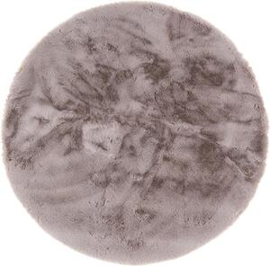 Makro Abra Moderní kulatý koberec Angelo Tmavě šedý Rozměr: průměr 80 cm