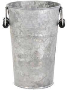 Kovová váza Bucket 16x14x21 cm