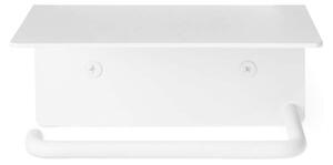 Ferm Living Držák na toaletní papír Dora w. shelf, white