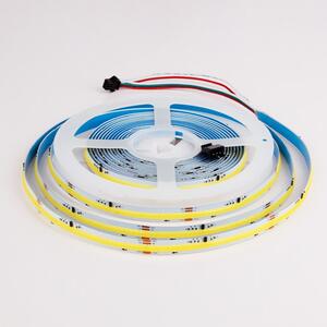 COB jednobarevný pásek 14W/m, 24VDC, 360LED, 10mm, IP20, CRI 90, 6500K, SPI1N01C, Mi-Light