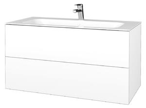 Dřevojas Koupelnová skříňka VARIANTE SZZ2 100 (pro umyvadlo Finion)