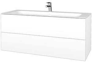 Dřevojas Koupelnová skříňka VARIANTE SZZ2 120 (pro umyvadlo Finion)