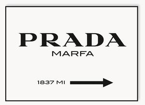 Zarámovaný plakát Prada