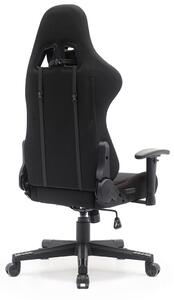 Herní židle k PC Sracer R4 s područkami nosnost 130 kg černá