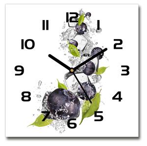 Skleněné hodiny na stěnu Borůvky s ledem pl_zsk_30x30_c-f_54963979