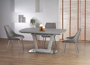 Luxusní jídelní stůl Brela, světle šedý
