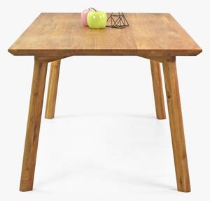 Dřevěný stůl a dřevěné židle sestava