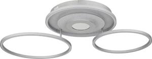 Globo 67824-40 - LED Stm stropní svítidlo MILES 40W/230V 57x99,2 cm stříbrná+DO