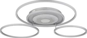 Globo 67824-60 -LED Stm stropní svítidlo MILES 60W/230V 80,8x99,2 cm stříbrná+DO
