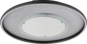 Globo 68288D3 - LED Stropní svítidlo MIRRORA 40W/230V pr. 51,5 cm černá
