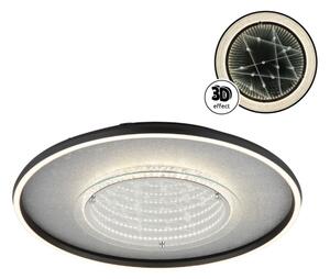 Globo 68288D3 - LED Stropní svítidlo MIRRORA 40W/230V pr. 51,5 cm černá