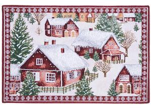 Prostírání MOTIV polární ves červenobílá 32 x 48 cm
