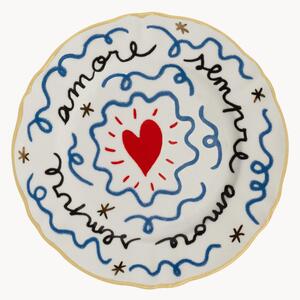 Ručně vyrobený porcelánový snídaňový talíř Frutto Della Passione