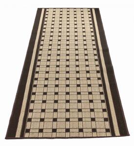 Makro Abra Běhoun venkovní Sisal CORDA 1013 1 424 Geometrický béžový hnědý Šíře: 80 cm