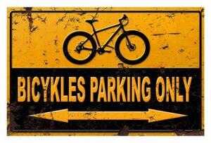 Cedule Parking – Bicykles parking only